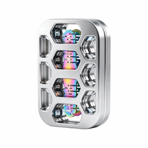 GGFG Metal Fidget Spinner Hollow ic Push Card Toy Fingertip Toy Openwork Fidget Toy Gifts