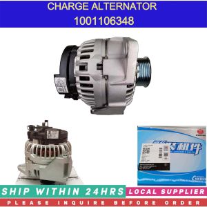 1001106348 CHARGE ALTERNATOR [28V 80A GENUINE] [ONLY 1PC LOCAL STOCK LOCAL SUPPLIER WARRANTY.  SHIP WITHIN 12HRS.] FOR WEICHAI WP6 DEUTZ 226B