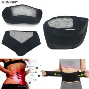 Adjustable Magnetic Tourmaline Self Heating Therapy Waist Belt Lumbar Spine Support Brace Warm Waistband