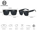 Hawaii Fashion Square FAUSTO Style UV400 sunglasses Tom for Man Eyeglasses Forde Oversize Sun Glasses. 