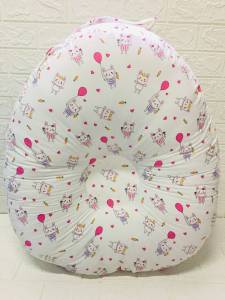 JK1003 ที่นอนกันกรดไหลย้อน กันแหวะนม กันสำลัก ที่นอนเด็ก ที่นอนเด็กแรกเกิด ที่นอนเด็กอ่อน ทรงรูปไข่ ปลอกที่นอนถอดซักได้ แถมหมอนรองคอ