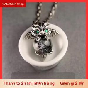 CS Trung Quốc Phong Cách Dễ Thương Rồng Vòng Cổ Cho Nam Giới Phụ Nữ Cổ Điển Tinh Tế Động Vật Mặt Dây Chuyền Vòng Cổ Trang Sức Phụ Kiện Tốt May Mắn Quà Tặng