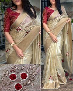 PRE ORDER 15 DAYS - organza silk SAREES