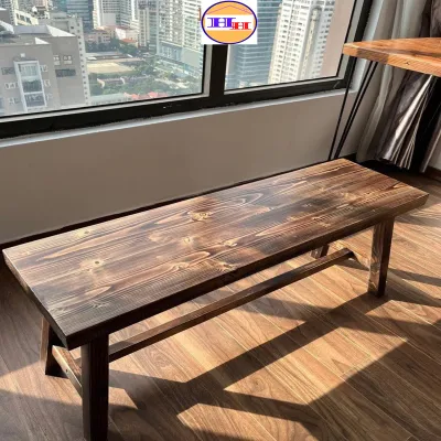 Ghế Băng Gỗ Dài Từ 80cm -120cm Mặt Rộng 30cm Cao 45cm Được Làm Bằng Gỗ Thông Nhập KhẩuGhế Gỗ Ngồi Ban CôngHành Lang