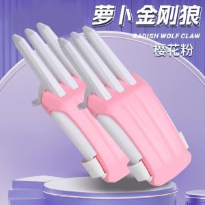 clu Luminous 3D Printing Gravity Jump Radish Wolverine Steel Claw Gift For Kids Halloween Cosplay Toys Fidget Toys ulc