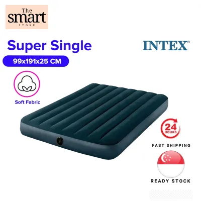 [SG SELLER] INTEX Inflatable Airbed / Mattress for Single or Double Foldable