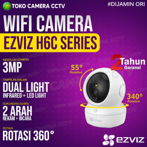 EZVIZ H6C PRO 2MP 3MP 4MP 5MP KAMERA CCTV WIFI CAMERA PTZ 360 AUDIO INDOOR FULL COLOR