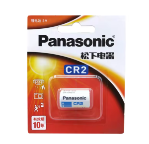 Panasonic CR2 3v CR123A Cylindrical Photo lithium battery for camera smoke alarm Rangefinder