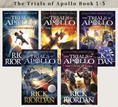 【5 books】Persy and Jackson Seaon 5 ：The Trials of Apollo Book 1-5