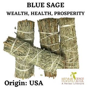 SI Blue Sage Bring Wealth Health and Prosperity Origin: USA