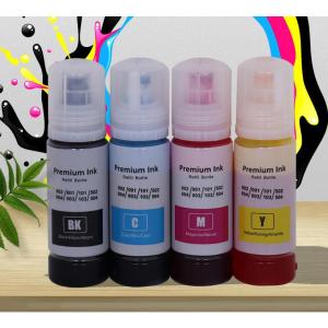 4 สี 70ML Epson 001/003 หมึกเติมเครื่อง หมึกเติมปรินเตอร์ เติมหมึก ใช้ได้L3110 L3150 L4150 L6290 L6270