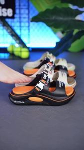 MenS Non-Slip Thick-Soled Slippers 2025 Summer New Casual Lightweight Outdoor Sports Couple Beach Shoes
