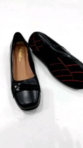 SEPATU WANITA /FLATSHOES  KULIT PREMIUM MODEL LIST CANTIK NAN ELEGANT KEKINIAN