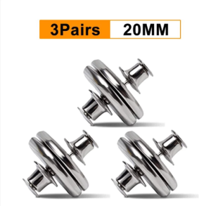 2 PCS Curtain Magnets Closure with Tack Curtain Magnetic Holdback Button Drapery Magnetic Button Weights to Prevent