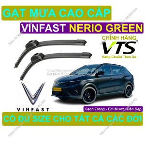 Gạt Mưa Silicon Kính Lái Vinfast Nerio Green Cặp Gạt M.ưa Kính Lái Vinfast Nerio Green Có Đủ S.ize Cho Các Đời