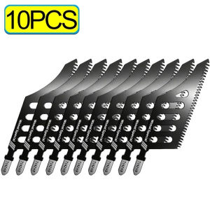 Feelife 20Pcs Heavy Duty T-Shank Jigsaw Blades Carbon Steel Flush Cut Blade Coarse Teeth for Wood Aluminum Tight Spaces Precision Cutting Tool