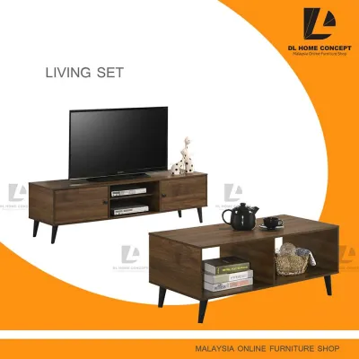 DL Home Concept TV Cabinet + Coffee Table Set
