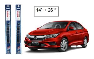 Honda City Wiper U Hook 26"/14" (1 set) Bosch Advantage Wiper 14"/26" U Hook Honda City GM6 / T9A