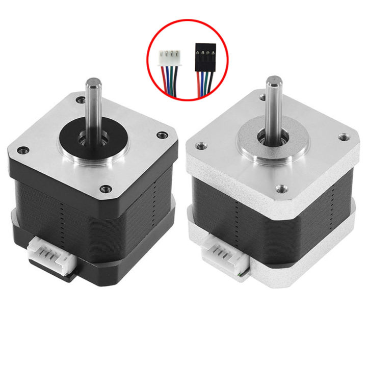 42 Stepper Motor 17HS4401/17HS4401S Two Phases Four Lines 38mm High DC3 ...