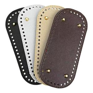 Knitting Crochet Bag Base 22x10cm 8x18cm Crochet Bag Bottom Basket Base Leather Bag Bottom for Knitting Bag Crochet Bag