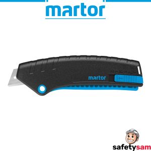 MARTOR Secunorm Mizar 125002 Squeeze-Grip Knife with Large Cutting Depth and Lever Mechanism for Efficient Cutting