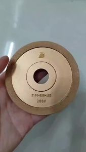 OnlyF U 4" inch Brazed Diamond Grinding Wheel Brazing Grinding Disc 100 150 200 320 400Grit H8M4T