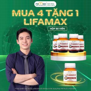 [Bảo Hành] Bổ gan LIFAMAX 30 viên giúp giải độc mát gan phục hồi chức năng gan hạ men gan FAMAX