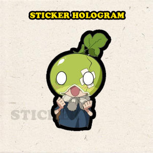 Stiker Hologram Suika Dr.stone ukuran 8 cm