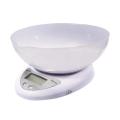 Kitchen Scale B05 Timbangan Dapur Digital dengan Mangkok Kapasitas 5 Kg - Timbangan Kue. 