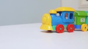 Learning Toy for Toddlers 1 2 3 Years Old Counting Matching & Sorting Montessori Learning Farm Train Including 9 Farm Animals and 1 Farmer Easter Christmas Birthday Gift for Baby Boys Girls