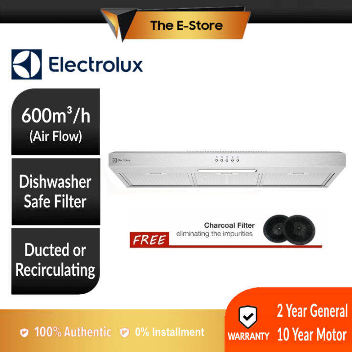 Electrolux slimline online kitchen hood eft9516x