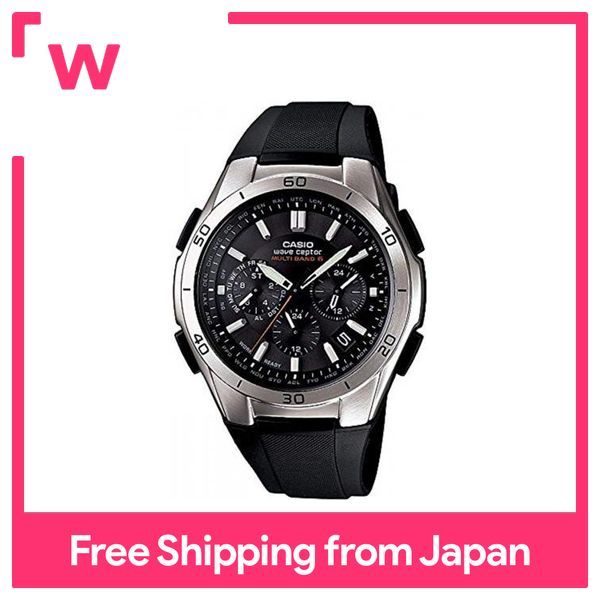 Casio] Wristwatch Wave Scepter Radio Wave WVQ-M410-1AJF Black