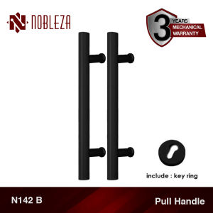 NOBLEZA Pull Handle Gagang Tarikan Pintu Rumah BLACK 60 cm STAINLESS