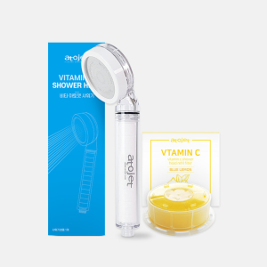 Atojet Vitamin C Shower Head Chlorine Removal Skin Care  BPA Free  High Water Pressure