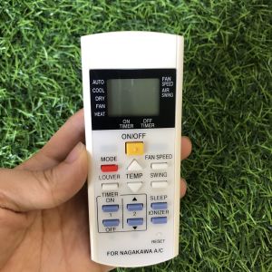 Điều khiển điều hòa Nagakawa - Remote Điều khiển điều hòa Nagakawa - Đầu bấm Điều khiển điều hòa Nagakawa - tặng kèm pin