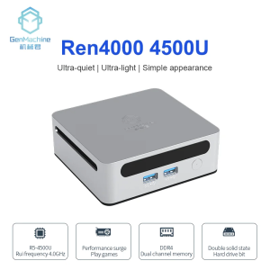 SZBOX S45 Mini PC AMD Ryzen 5 4500U Windows 11 DDR4 WiFi6 Type-c Gaming Computer