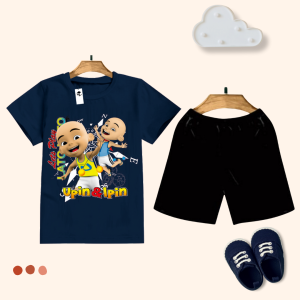 Code8.id Kaos set dan celana anak LAKI LAKI DAN PEREMPUAN CARTOON MURAH DAN TRENDY