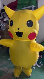 Trang phục hóa trang Halloween Trang phục bơm hơi hoạt hình cosplay Trang phục búp bê biểu diễn dễ thương và hài hước Bika