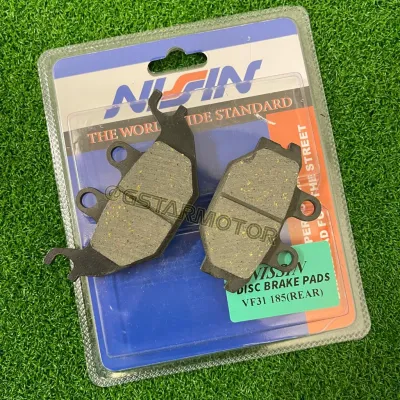 SYM VF3i 185 Front Rear Disc Pad Belakang Depan Disc Pad (NISSIN) Brake Pad Break SYM185 VF3 185 185CC CALIPER PADS SET