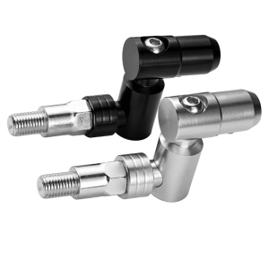 สกรูพับเป็นขาตั้งกระจกโลหะสำหรับยึดที่นั่งแบบ Kaca Spion Motor กระจกมอเตอร์ไซค์ฐานการหมุน360องศา