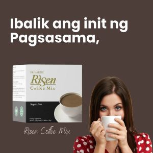 Dreamlife Risen Coffee 10 Sachets/Box All natural & Organic coffee