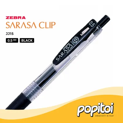 ZEBRA SARASA CLIP JJ15 Gel Pen 0.5 mm Pulpen Bolpoin Warna Warni