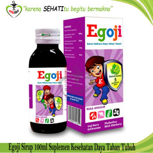 Vitamin Egoji Sirup Anak Imun Booster Ekstrak Echinaceae Suplemen Daya Tahan Tubuh