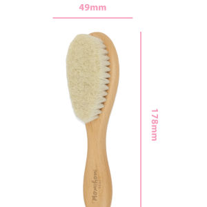 Momi Homi Sisir Rambut Bayi /Bamboo Comb Hair Brush Newborn 1pcs