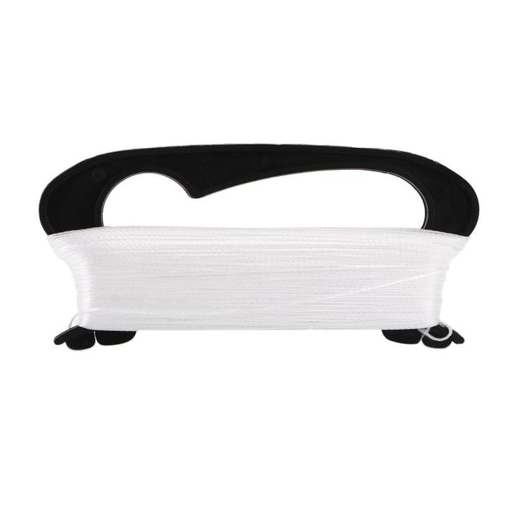 CGGUE Gift For Children 100 Meters Handle Board D Shape Plastic Kite Accessories Kite Tool Kite