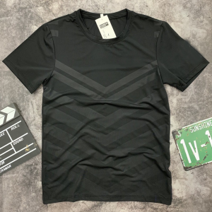 Áo thun lạnh nam thể thao cổ tròn cộc tay co giãn thông hơi thoáng mát-ATT01 AGNTRON