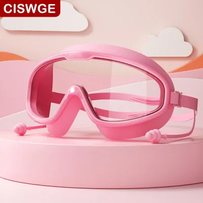 [COD] CISWGE SHOP แว่นตาว่ายน้ำสำหรับผู้ใหญ่แว่นตาดำน้ำมืออาชีพกรอบใหญ่กันน้ำและป้องกันหมอกออนไลน์ยอดนิยม