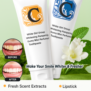 ยาสีฟันฟอกสีฟันผสมน้ำหอม ยาสีฟันฟอกสีฟันและขจัดคราบ ยาสีฟันควบคุมกลิ่นปาก ยาสีฟันสำหรับใช้ทุกวัน美白香水牙膏