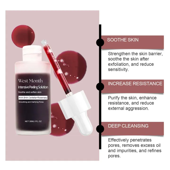 WEST&MONTH%20Peeling%20Solution%2030ml%20Exfoliating,%20Brightening%20Darkening%20Brightens%20The%20Face%20And%20Evens%20Texture%20Intensive%20Serum%20-%20Image%205