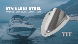 4Pcs Corrosion Resistant Air Vent Covers Saltwater Proof Ventilation Grilles Easy Installation Marine Use